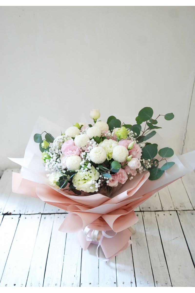 幸福乒乓菊Pompon Mum Bouquet